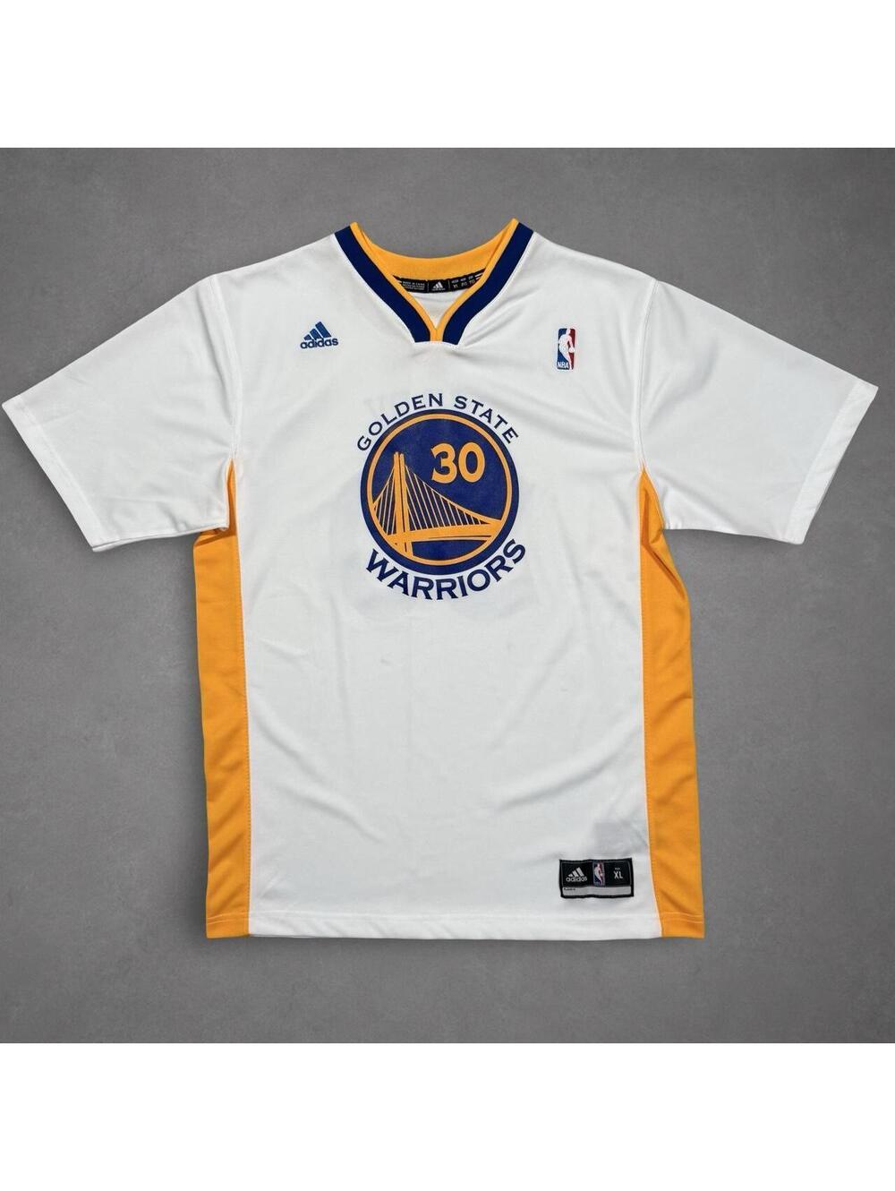 Adidas Golden State Warriors Stephen Curry 30 Jersey Shirt XL